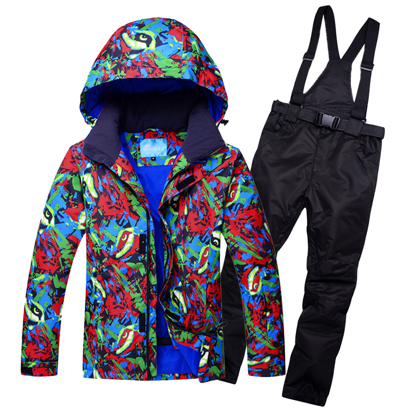 남자 스키 복 방수 windproof 스키 재킷 바지 슈퍼 따뜻한 야외 스포츠 착용 스노우 보드 여성 통풍 thicken thermal